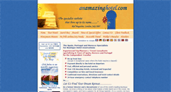 Desktop Screenshot of anamazinghotel.com